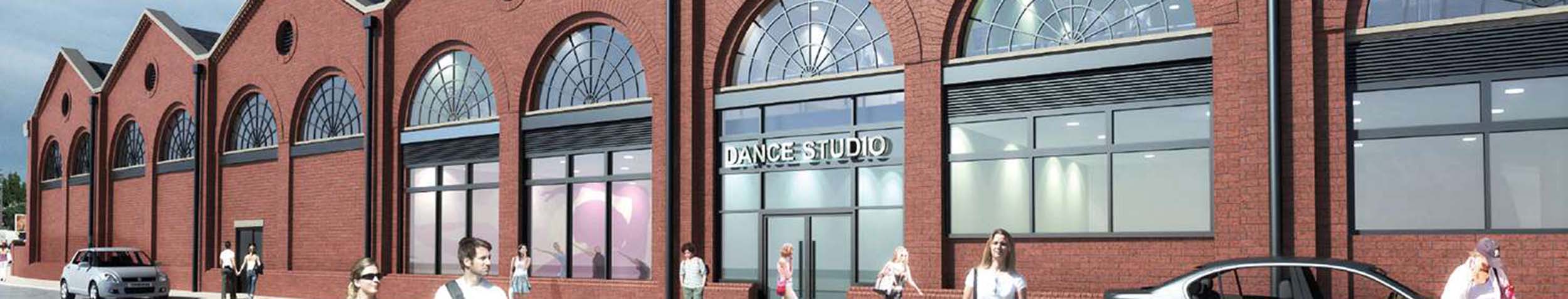 dance studio artists drawing